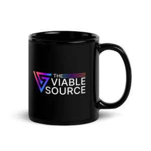 Black Glossy Mug